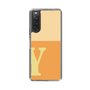Slim Protection Case［ Original - initial two tone - Y orange ］