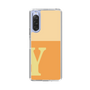 Slim Protection Case［ Original - initial two tone - Y orange ］