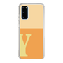 Slim Protection Case［ Original - initial two tone - Y orange ］