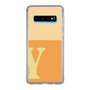 Slim Protection Case［ Original - initial two tone - Y orange ］