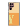 Slim Protection Case［ Original - initial two tone - Y orange ］