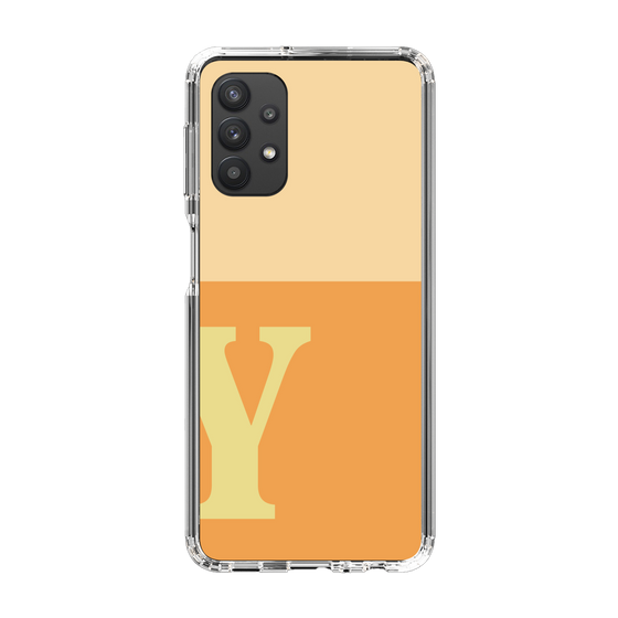 Slim Protection Case［ Original - initial two tone - Y orange ］