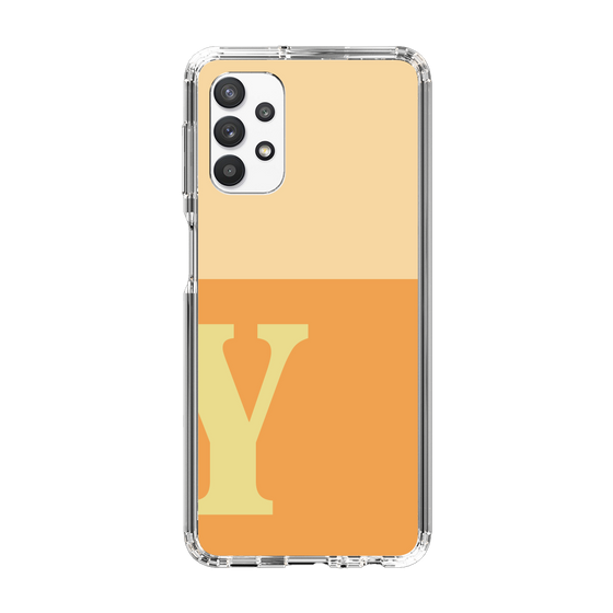 Slim Protection Case［ Original - initial two tone - Y orange ］
