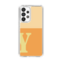 Slim Protection Case［ Original - initial two tone - Y orange ］