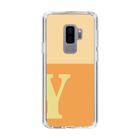 Slim Protection Case［ Original - initial two tone - Y orange ］