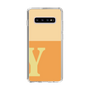 Slim Protection Case［ Original - initial two tone - Y orange ］