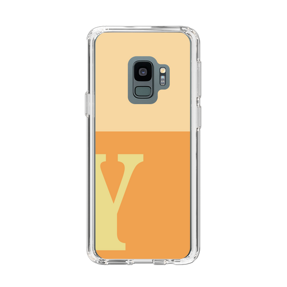 Slim Protection Case［ Original - initial two tone - Y orange ］