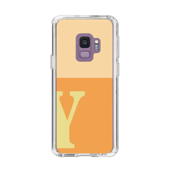 Slim Protection Case［ Original - initial two tone - Y orange ］
