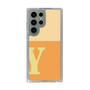 Slim Protection Case［ Original - initial two tone - Y orange ］