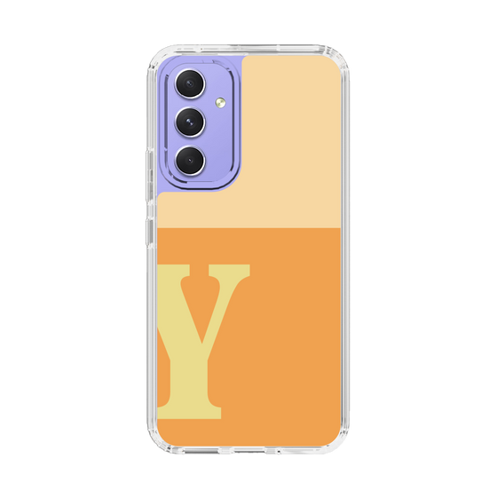 Slim Protection Case［ Original - initial two tone - Y orange ］