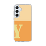 Slim Protection Case［ オリジナル - initial two tone - Y orange ］