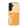 Slim Protection Case［ オリジナル - initial two tone - Y orange ］