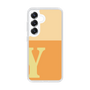 Slim Protection Case［ Original - initial two tone - Y orange ］