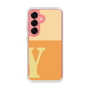 Slim Protection Case［ Original - initial two tone - Y orange ］