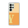 Slim Protection Case［ Original - initial two tone - Y orange ］