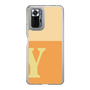 Slim Protection Case［ Original - initial two tone - Y orange ］