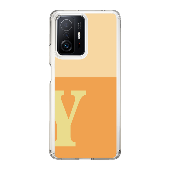 Slim Protection Case［ Original - initial two tone - Y orange ］