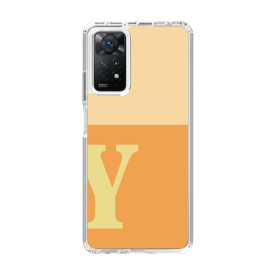 Slim Protection Case［ Original - initial two tone - Y orange ］
