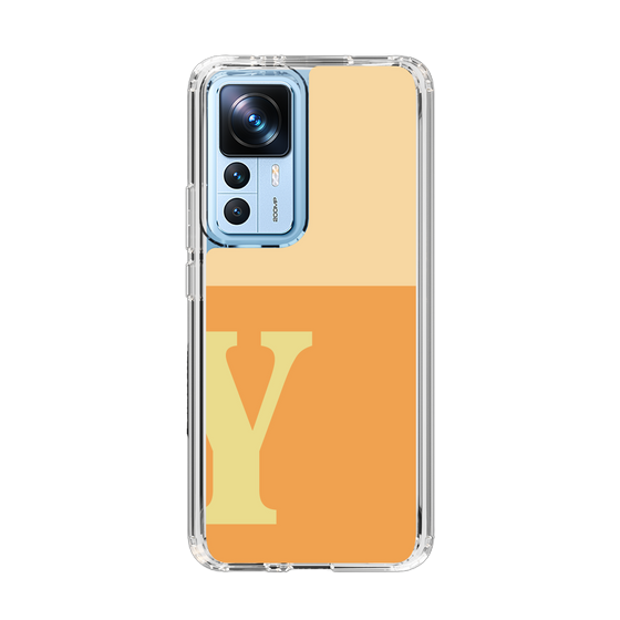 Slim Protection Case［ Original - initial two tone - Y orange ］