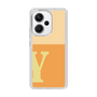 Slim Protection Case［ Original - initial two tone - Y orange ］