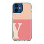 Slim Protection Case［ Original - initial two tone - Y pink ］