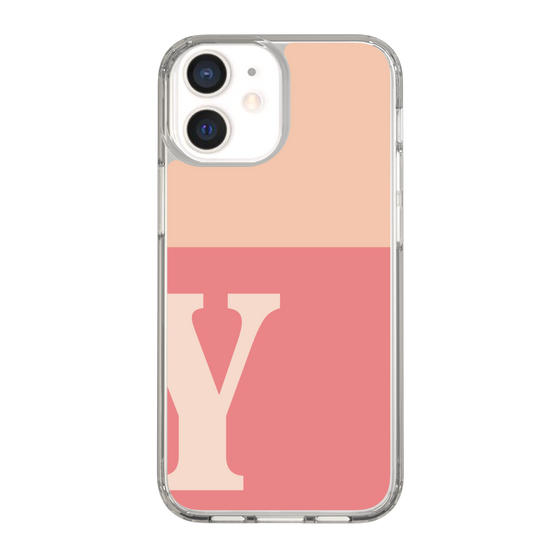 Slim Protection Case［ Original - initial two tone - Y pink ］