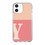 Slim Protection Case［ Original - initial two tone - Y pink ］
