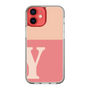 Slim Protection Case［ Original - initial two tone - Y pink ］