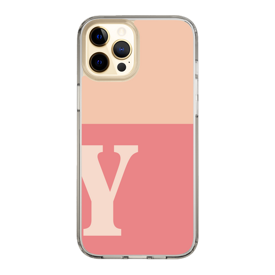 Slim Protection Case［ Original - initial two tone - Y pink ］