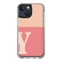 Slim Protection Case［ Original - initial two tone - Y pink ］
