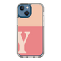 Slim Protection Case［ Original - initial two tone - Y pink ］