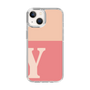 Slim Protection Case［ Original - initial two tone - Y pink ］