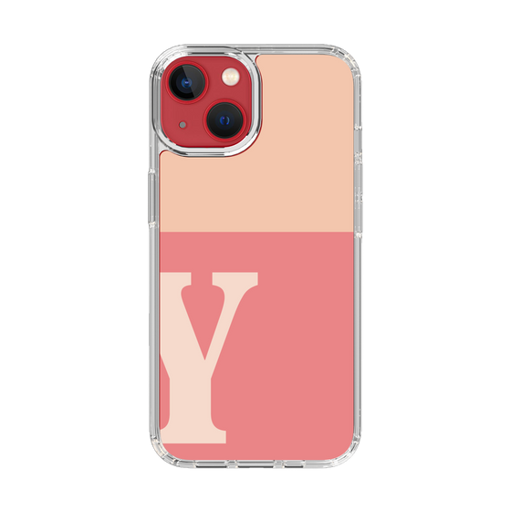 Slim Protection Case［ Original - initial two tone - Y pink ］