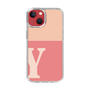 Slim Protection Case［ Original - initial two tone - Y pink ］