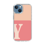 Slim Protection Case［ Original - initial two tone - Y pink ］