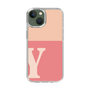 Slim Protection Case［ Original - initial two tone - Y pink ］