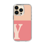 Slim Protection Case［ Original - initial two tone - Y pink ］