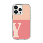 Slim Protection Case［ Original - initial two tone - Y pink ］