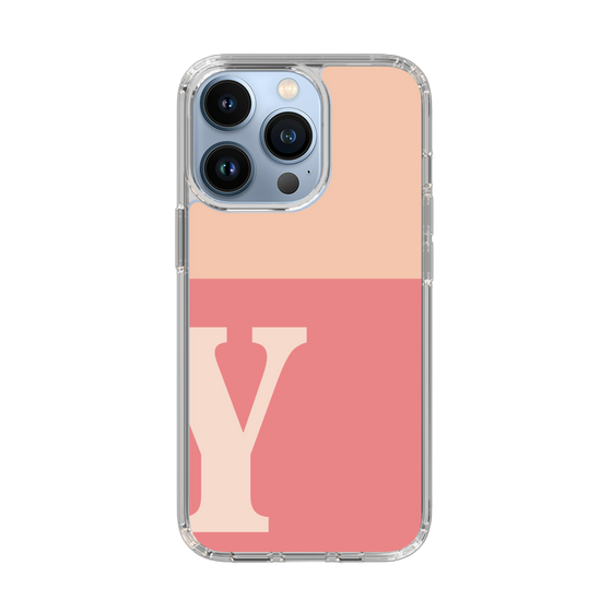 Slim Protection Case［ Original - initial two tone - Y pink ］