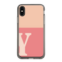 Slim Protection Case［ Original - initial two tone - Y pink ］