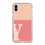 Slim Protection Case［ Original - initial two tone - Y pink ］