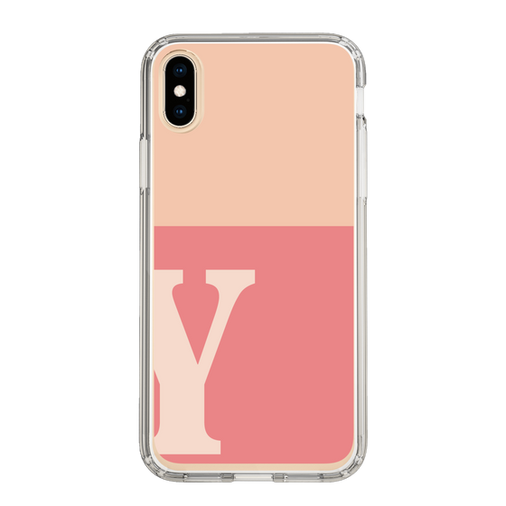 Slim Protection Case［ Original - initial two tone - Y pink ］