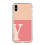 Slim Protection Case［ Original - initial two tone - Y pink ］