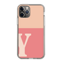 Slim Protection Case［ Original - initial two tone - Y pink ］