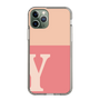 Slim Protection Case［ Original - initial two tone - Y pink ］