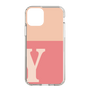 Slim Protection Case［ Original - initial two tone - Y pink ］