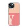 Slim Protection Case［ Original - initial two tone - Y pink ］