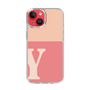 Slim Protection Case［ Original - initial two tone - Y pink ］
