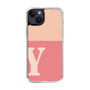 Slim Protection Case［ Original - initial two tone - Y pink ］