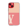 Slim Protection Case［ Original - initial two tone - Y pink ］